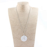 Witchcraft Tetragrammaton Pentagram Necklace Chain Star Charms Silver Jewelry