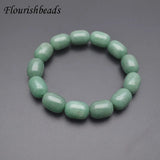 Green Aventurine Gemstone Stretch Bracelet Bangle Yoga Jewelry Gift