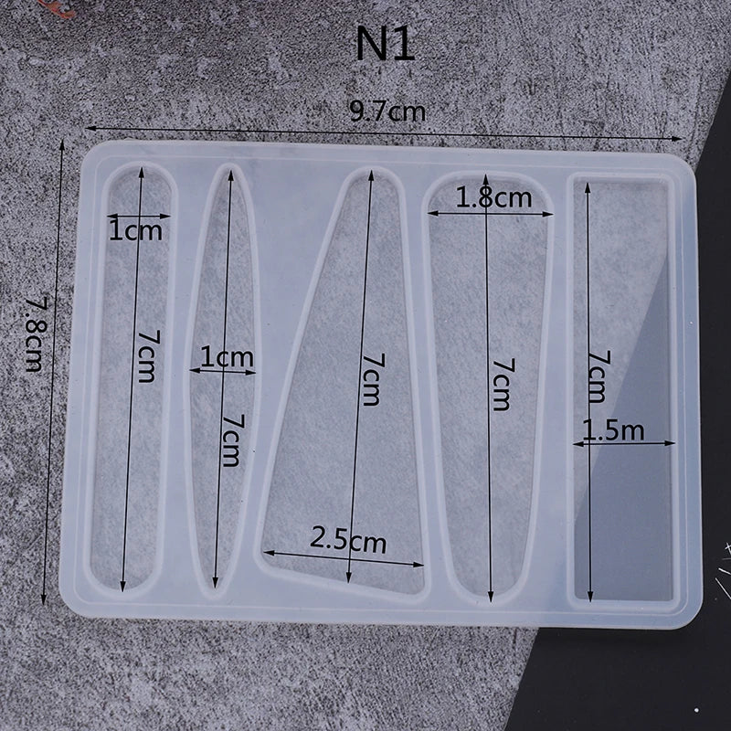 Hair Pin Mold Resin Jewelry Supplies Beauty Styling Jewelry