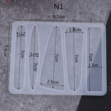 Hair Pin Mold Resin Jewelry Supplies Beauty Styling Jewelry