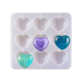 Heart Resin Charms Pendant Molds for DIY Jewelry Making