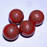 High-content Cinnabar Lucky Beads DIY for Purifying and Growth