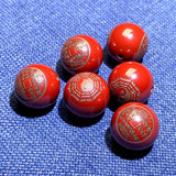 High-content Cinnabar Lucky Beads DIY for Purifying and Growth