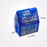 House Shape Epoxy Silicone Mold Necklace Pendant Resin Mould DIY Hand Craft