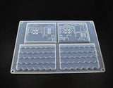 House Shape Epoxy Silicone Mold Necklace Pendant Resin Mould DIY Hand Craft