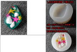 Irregular Quadrilateral Liquid Silicone Mold for DIY Resin Jewelry Pendant