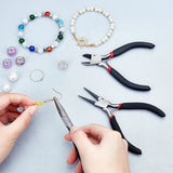 Jewelry DIY Pliers Tool Gunmetal Steel