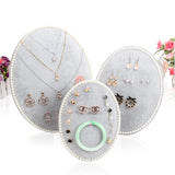 Jewelry Display Board Stand Earrings Necklace Ring Display Shelf