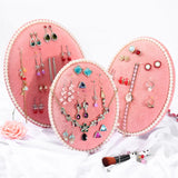 Jewelry Display Board Stand Earrings Necklace Ring Display Shelf