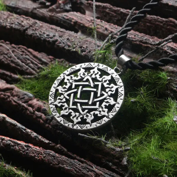 Lada Star Pendant Slavic Men Necklace Amulet Symbol
