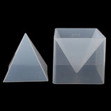 Large Pyramid Silicone Mold Crystal Epoxy Resin Dried Flower Casting DIY