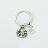 Joy & Small Mushroom Key Chain for Travel Journeys