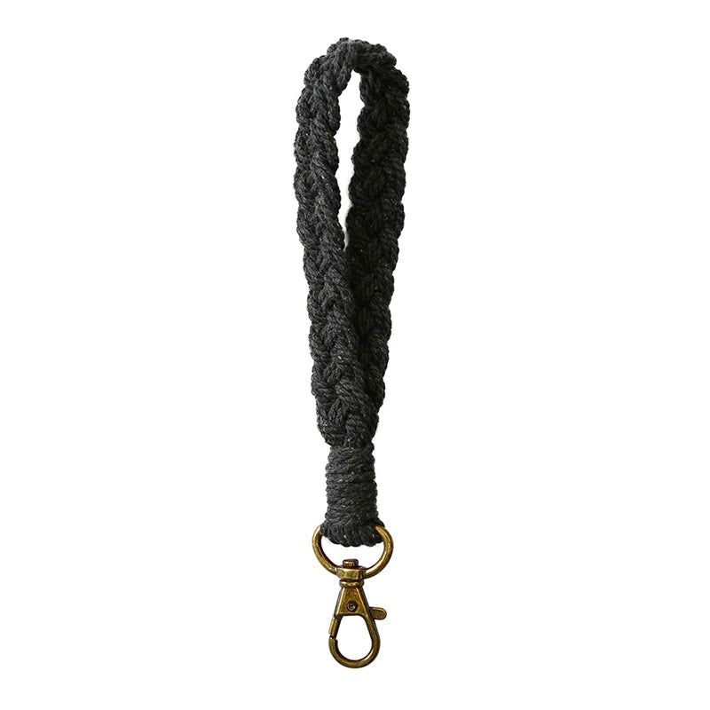 Macrame Wristlet Keychain Boho Key Chain Accessories