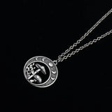 Magic Mysterious Moon Moon Mushroom Necklace Lady Pendant Gift