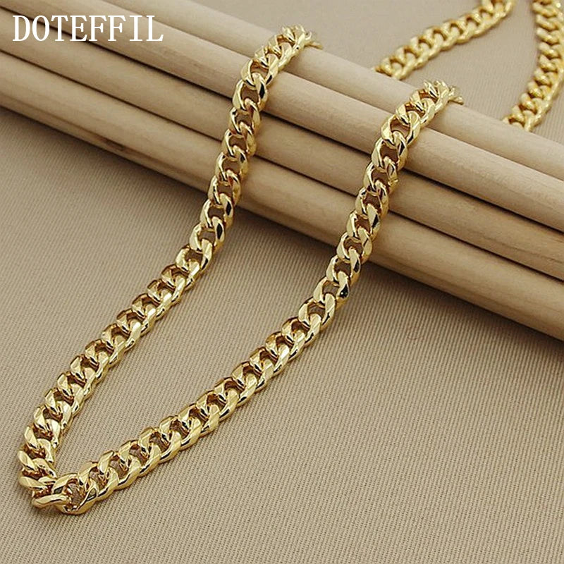 Classic 24K Sideways Necklace for Men Direct