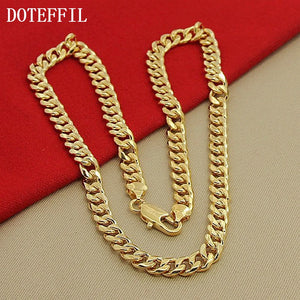 Classic 24K Sideways Necklace for Men Direct