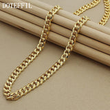 Classic 24K Sideways Necklace for Men Direct