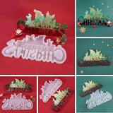 Christmas Crystal Epoxy Mold Resin Santa Silicone Mold DIY Casting Tools