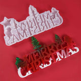 Christmas Tree Resin Crystal Epoxy Mold DIY Decoration Craft Home Decor