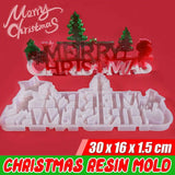 Christmas Tree Resin Crystal Epoxy Mold DIY Decoration Craft Home Decor