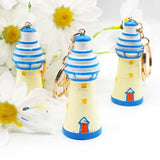 Mediterranean Style Lighthouse Keychain Decoration