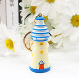 Mediterranean Style Lighthouse Keychain Decoration