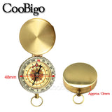 Mini Portable Compass Navigation Waterproof Compasses for Camping Hiking