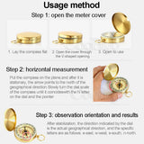 Mini Portable Compass Navigation Waterproof Compasses for Camping Hiking