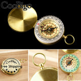 Mini Portable Compass Navigation Waterproof Compasses for Camping Hiking