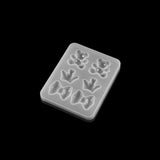 Mirror Bear Butterfly Crown Epoxy Resin Mold DIY Craft Jewelry Making Tools