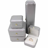 Star PU Leather Jewelry Box Ring Necklace Packing Bracelet Box