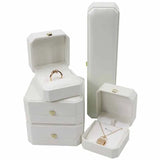 Star PU Leather Jewelry Box Ring Necklace Packing Bracelet Box