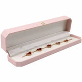 Star PU Leather Jewelry Box Ring Necklace Packing Bracelet Box