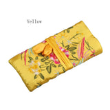 Multifunctional Chinese Silk Embroidery Flower and Bird Bag