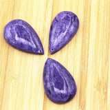 Natural Charoite Purple Dragon Crystal Dragonshard Drop DIY Jewelry Beads