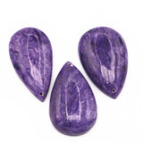 Natural Charoite Purple Dragon Crystal Dragonshard Drop DIY Jewelry Beads