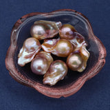 Natural Freshwater Pearls Beads No Hole Tail Beads for DIY Jewelry 13x23-15x25mm
