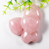 Rose Quartz Crystal Heart Chakra Healing Reiki 40mm Stone Beads DIY Gift