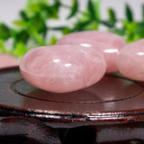 Rose Quartz Crystal Heart Chakra Healing Reiki 40mm Stone Beads DIY Gift