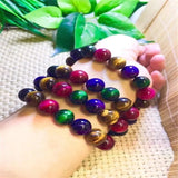 Tiger Eye Yoga Balance Buddha Bracelet