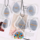 Silicone Epoxy Resin Mold for DIY Necklace Keychain Jewelry Craft