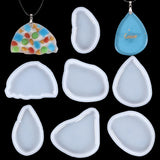Silicone Epoxy Resin Mold for DIY Necklace Keychain Jewelry Craft
