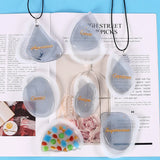 Silicone Epoxy Resin Mold for DIY Necklace Keychain Jewelry Craft