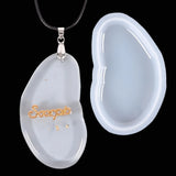 Silicone Epoxy Resin Mold for DIY Necklace Keychain Jewelry Craft