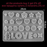 Pendant Silicone Mold for DIY Keychain Jewelry Making