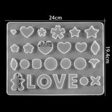 Pendant Silicone Mold for DIY Keychain Jewelry Making