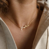 Personalized Name Necklace For Women Stainless Steel Jewelry Gift