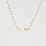 Personalized Name Necklace For Women Stainless Steel Jewelry Gift
