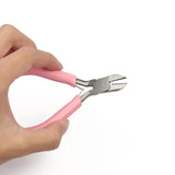 Pink Stainless Steel Pliers Cutter with Insulated Clamping Tip