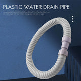 Plastic Drain Pipe Hose for Air Conditioner - Gray